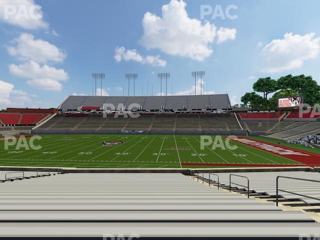 Seating view for Carter-Finley Stadium Section 19