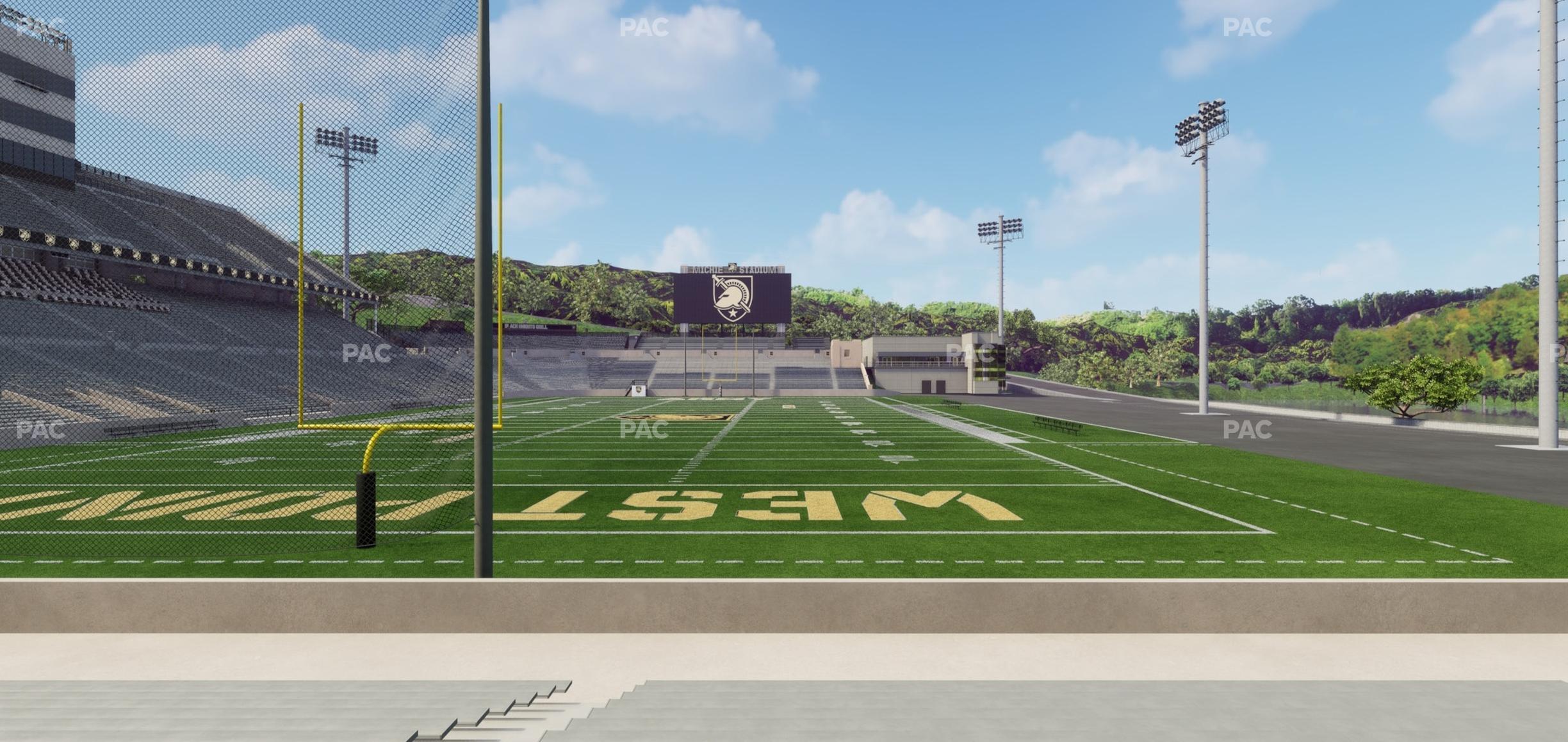 Seating view for Michie Stadium Section 2