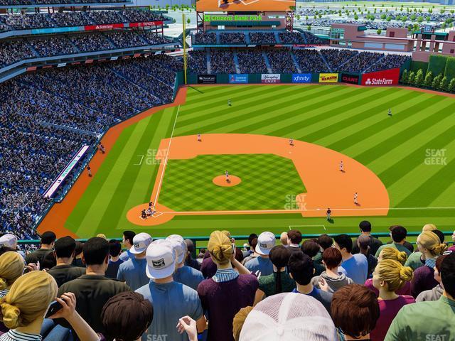 Seating view for Citizens Bank Park Section 416