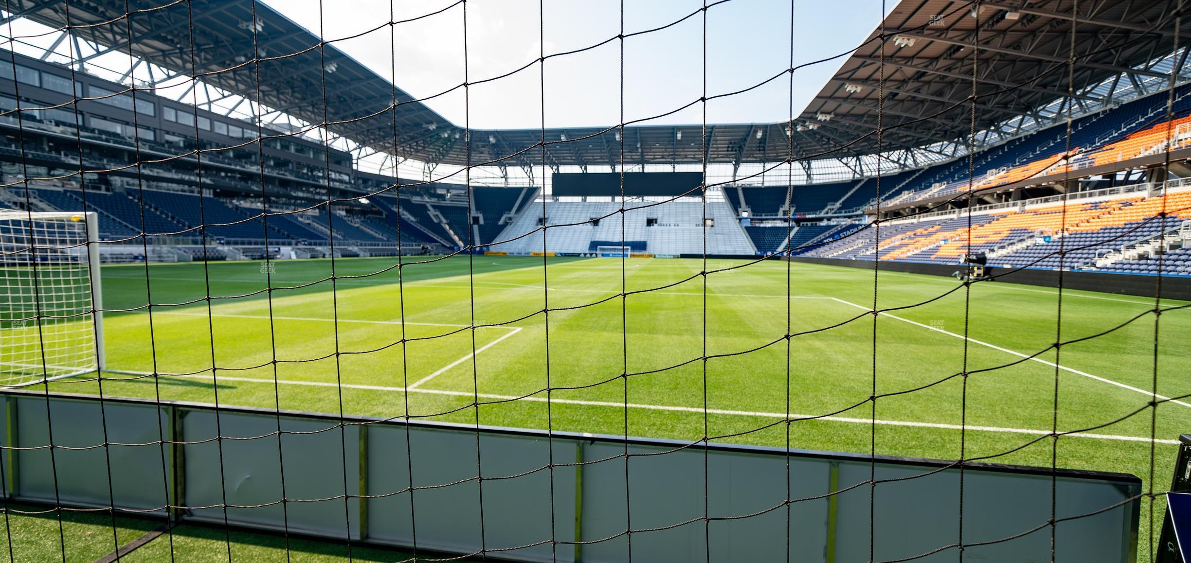 Seating view for TQL Stadium Section Field Suite 1