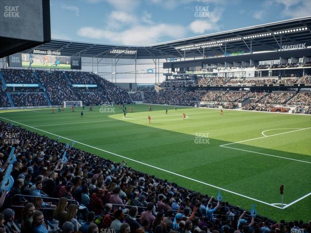 Seating view for Allianz Field Section 08