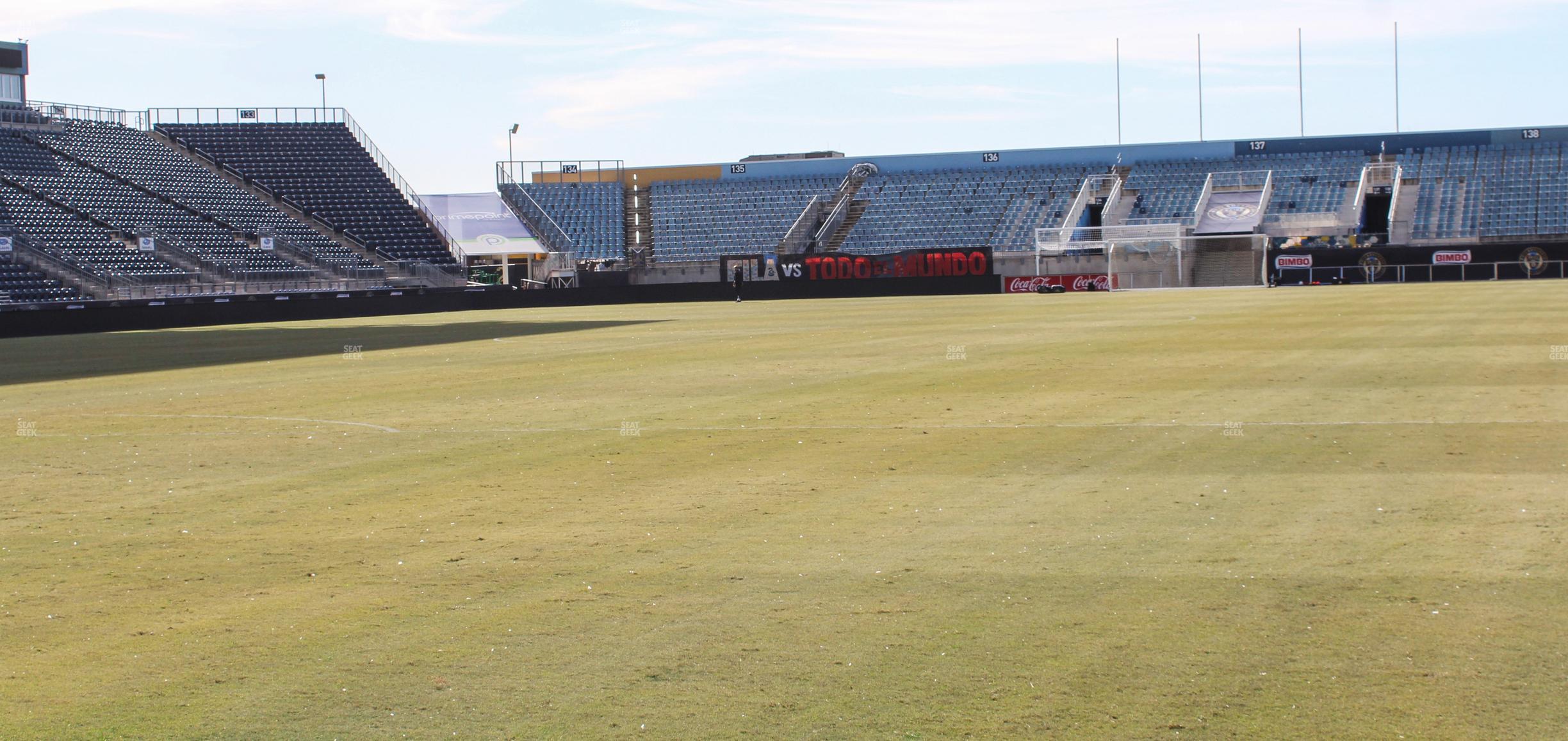 Seating view for Subaru Park Section Field 16