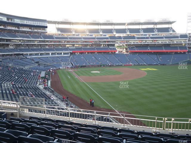 Seating view for Nationals Park Section 233