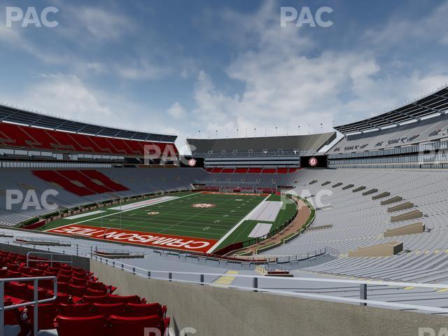 Seating view for Bryant Denny Stadium Section South Zone 1