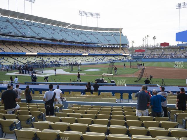 Seating view for Dodger Stadium Section 22 Fd