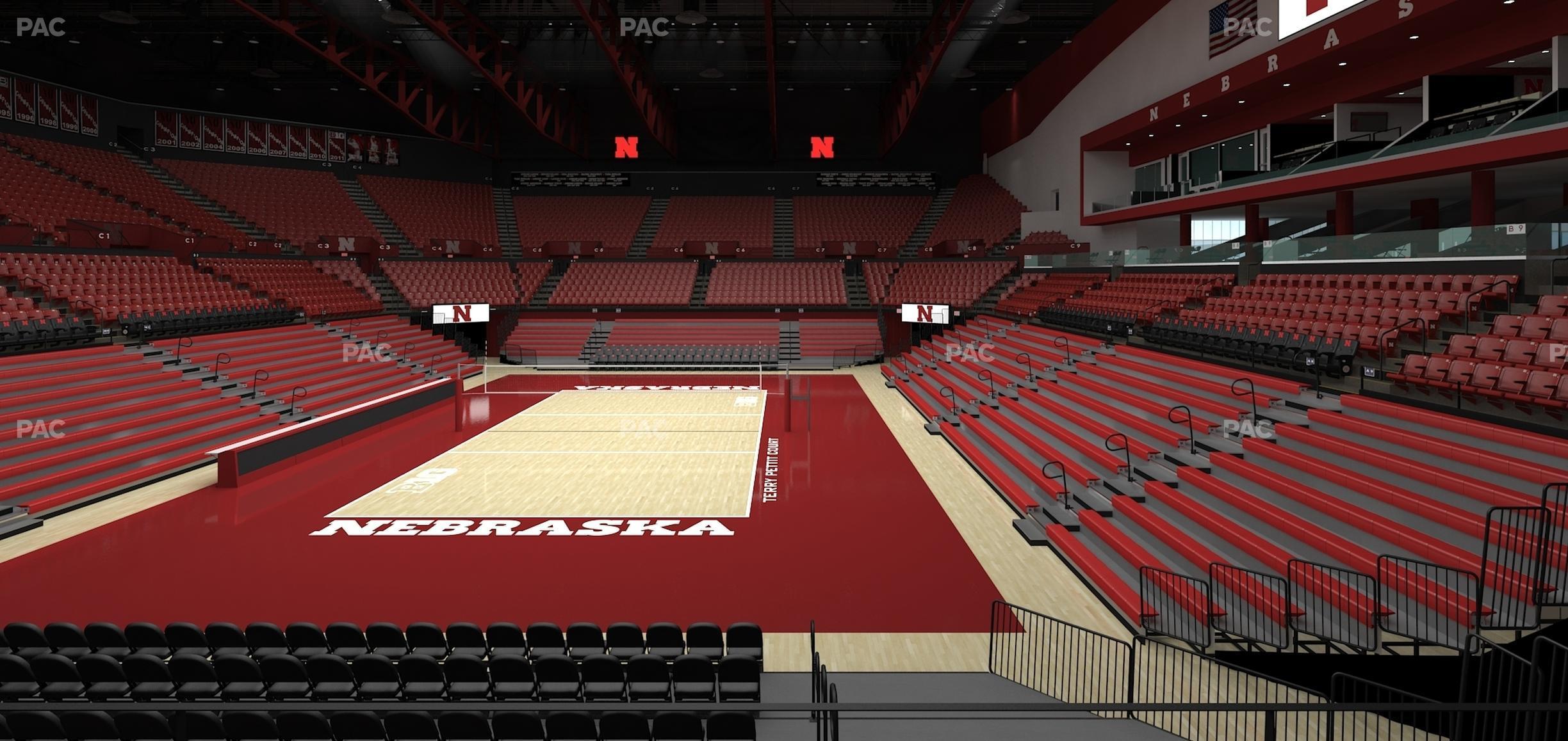 Seating view for Bob Devaney Sports Center Section B 12