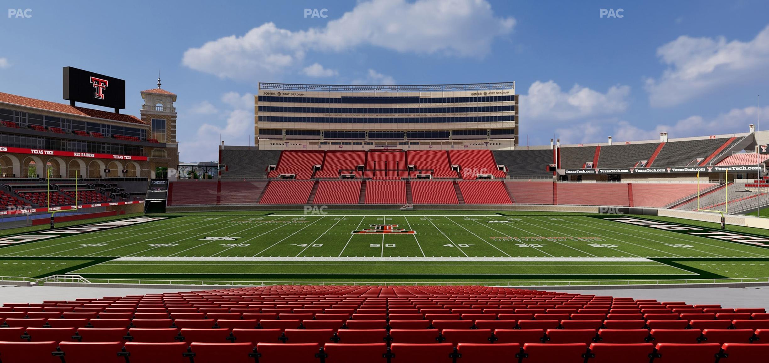 Seating view for Jones AT&T Stadium Section 19