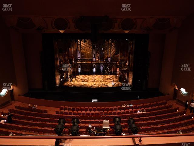 Seating view for ASU Gammage Auditorium Section Tier A 1