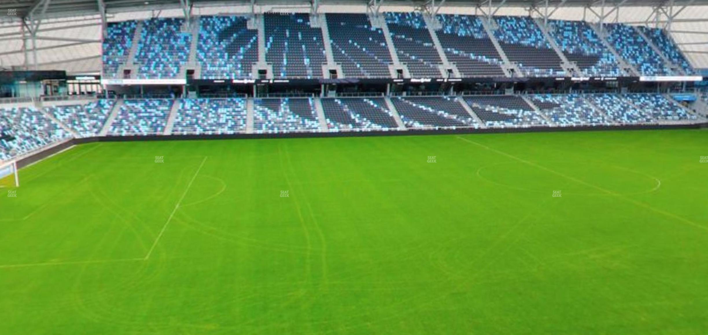 Seating view for Allianz Field Section 135