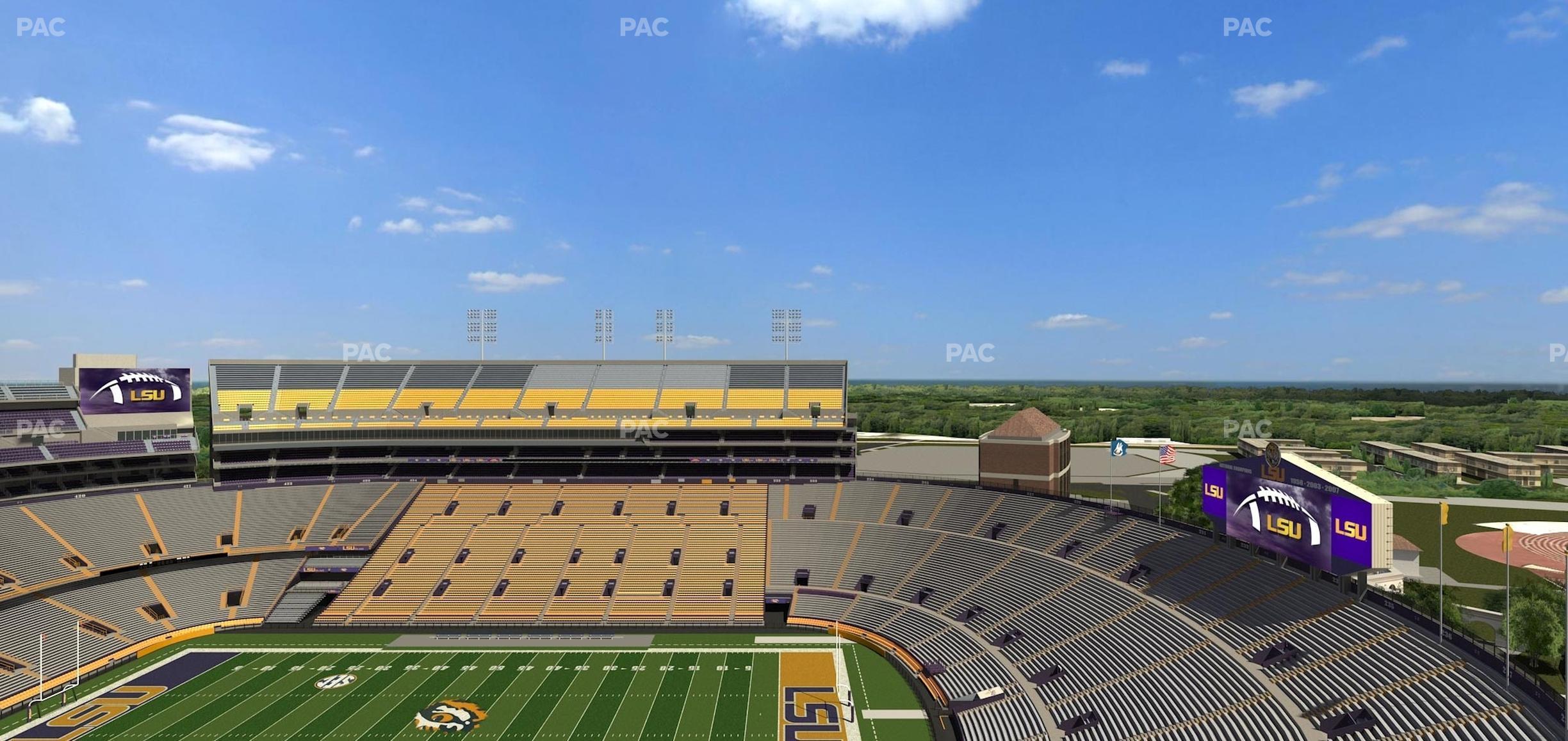 Seating view for Tiger Stadium Section 631