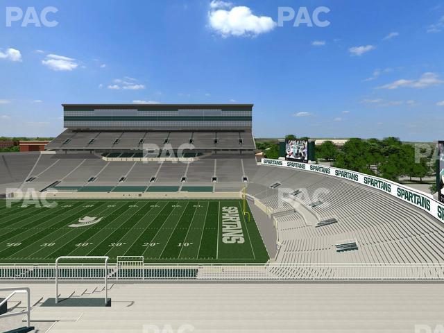 Seating view for Spartan Stadium (Michigan) Section 106