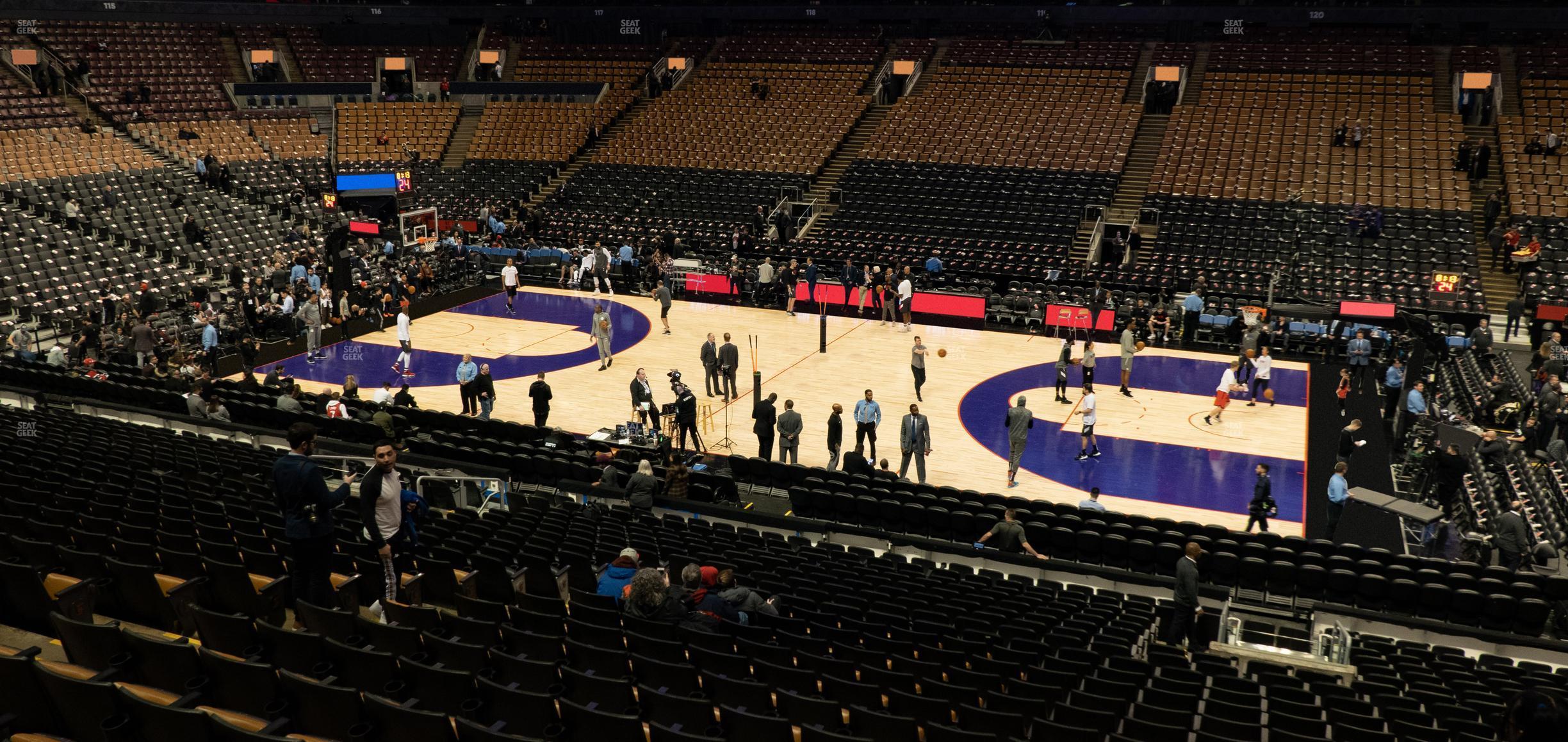 Seating view for Scotiabank Arena Section 107