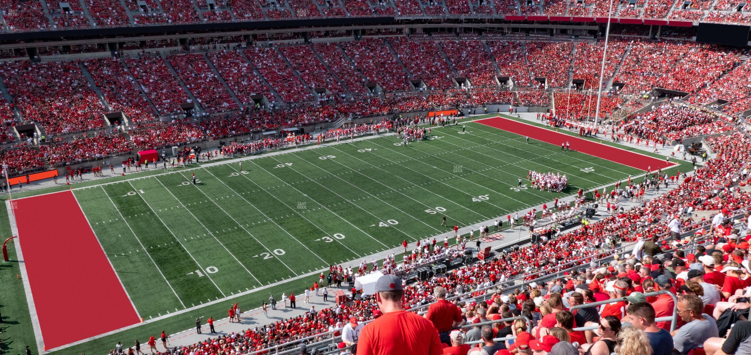 Seating view for Ohio Stadium Section 26 C