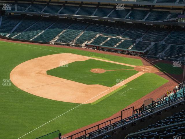 Seating view for Chase Field Section 329