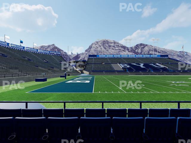 Seating view for LaVell Edwards Stadium Section 9 C