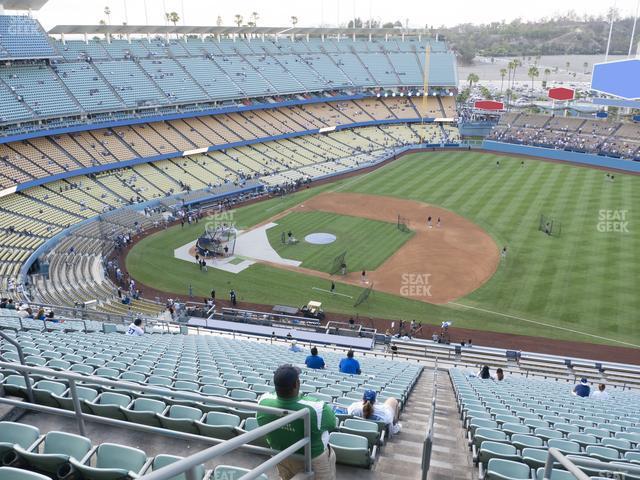 Seating view for Dodger Stadium Section 22 Rs