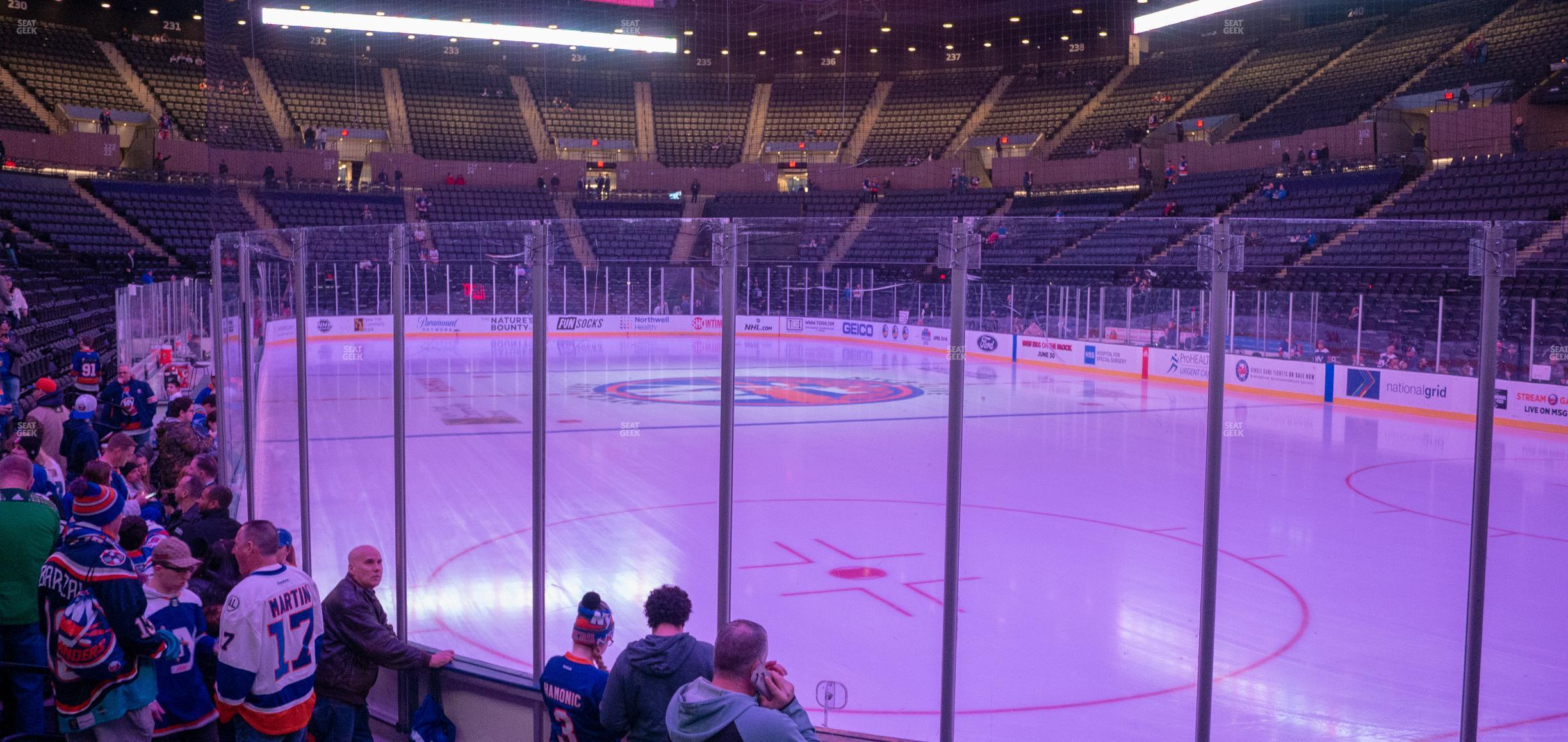 Seating view for Nassau Coliseum Section 12