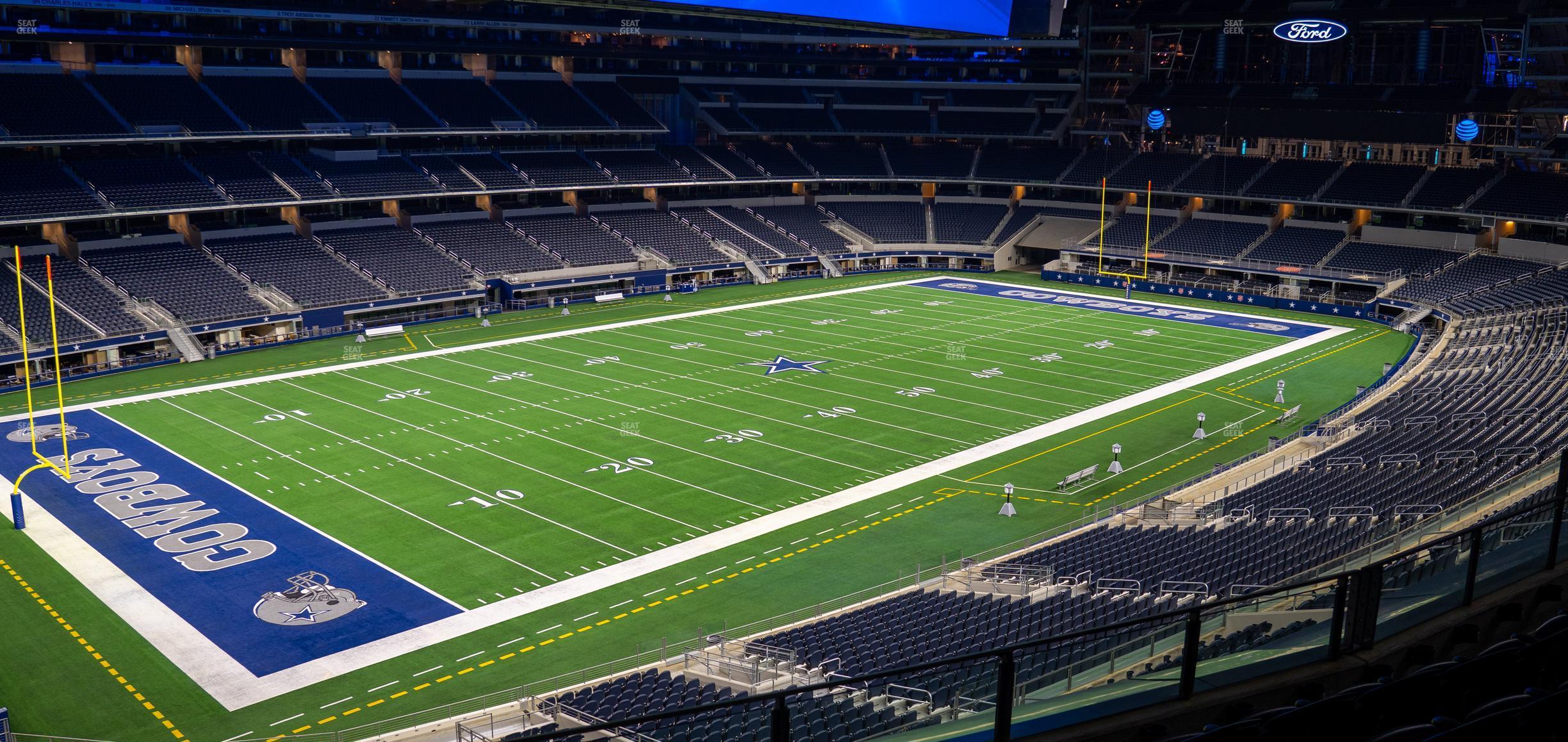 Seating view for AT&T Stadium Section 317