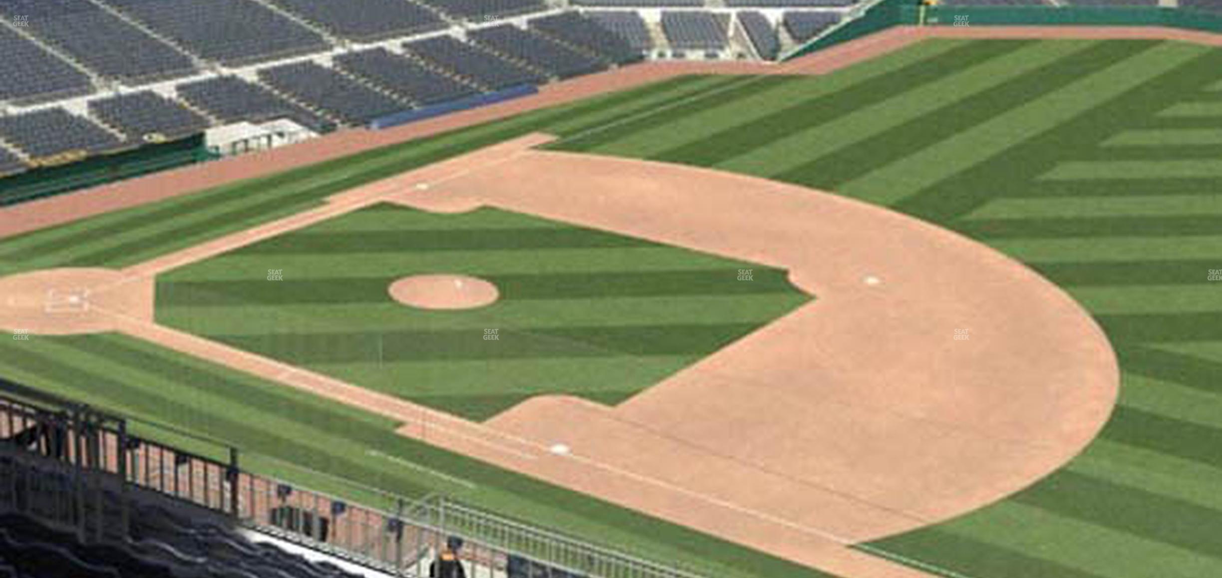 Seating view for PNC Park Section 307