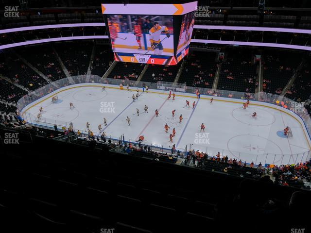 Seating view for Rogers Place Section 201