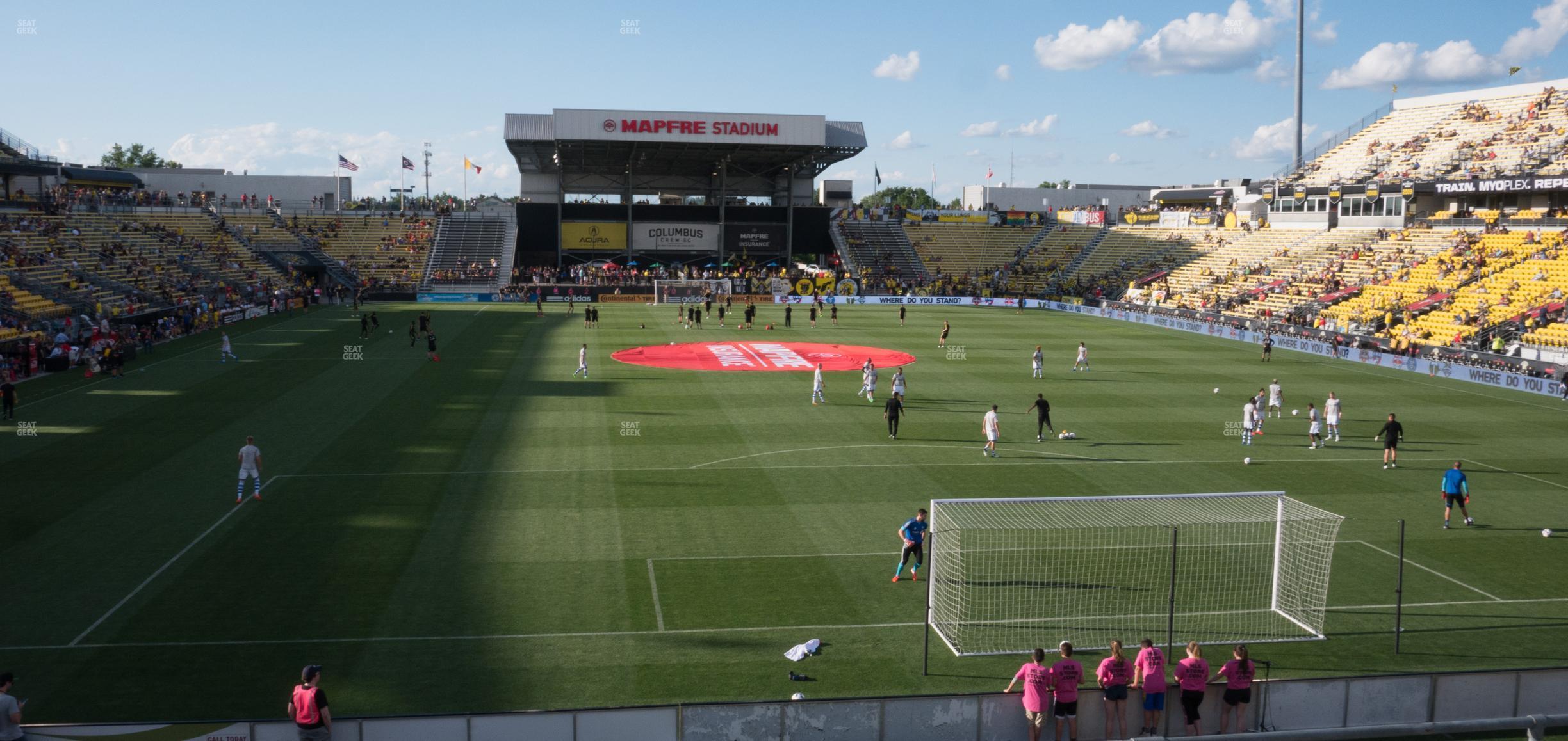 Seating view for Historic Crew Stadium Section 117