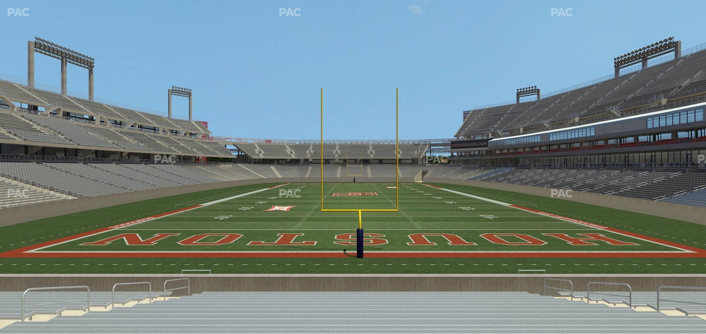 Seating view for TDECU Stadium Section 120