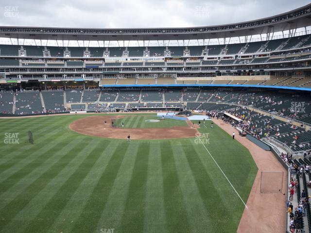 Seating view for Target Field Section 229