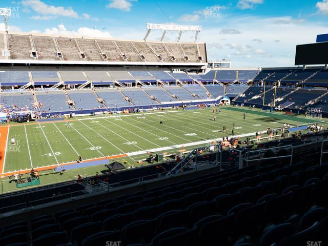 Seating view for Camping World Stadium Section Plaza 37