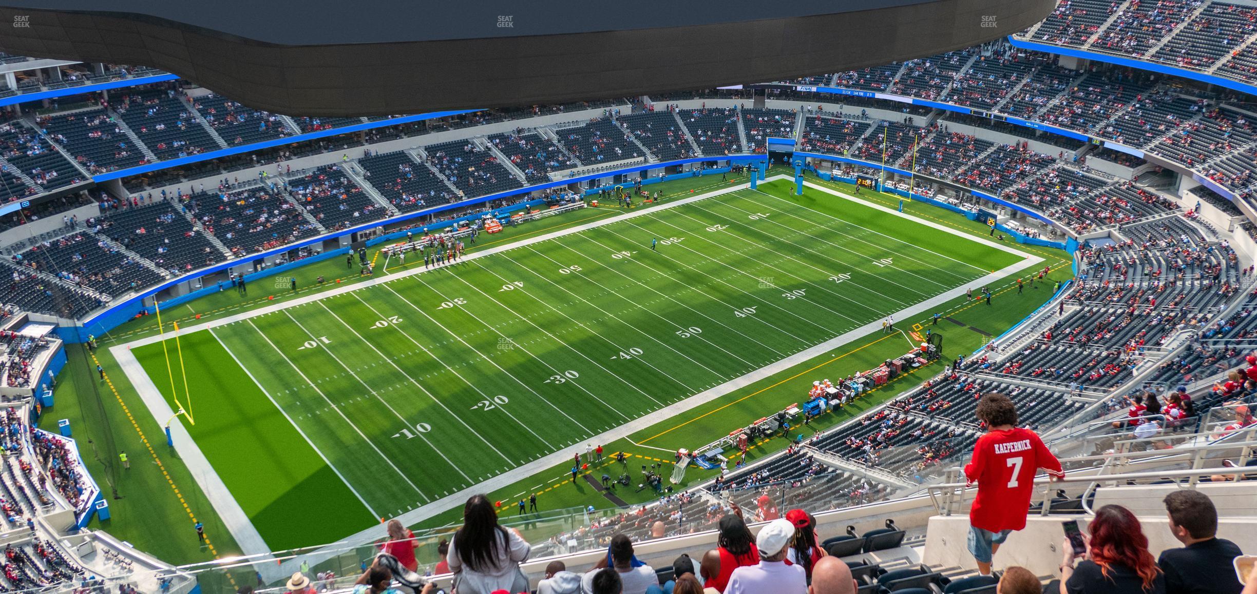 Seating view for SoFi Stadium Section 534