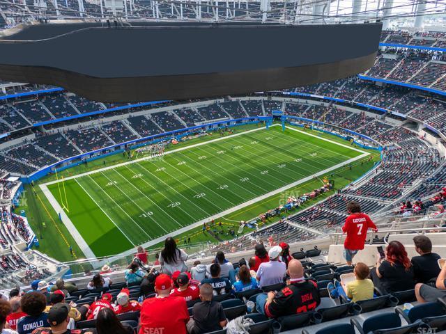 Seating view for SoFi Stadium Section 534