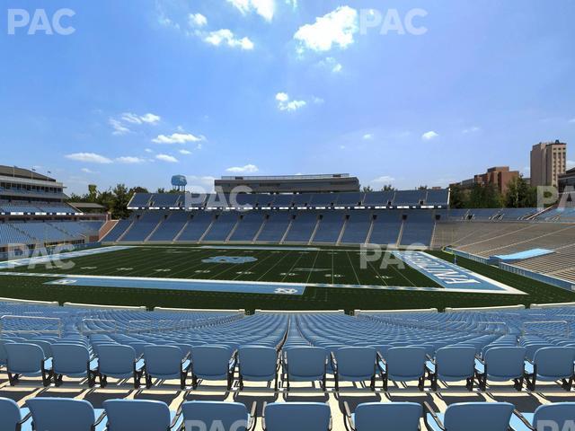 Seating view for Kenan Memorial Stadium Section 108