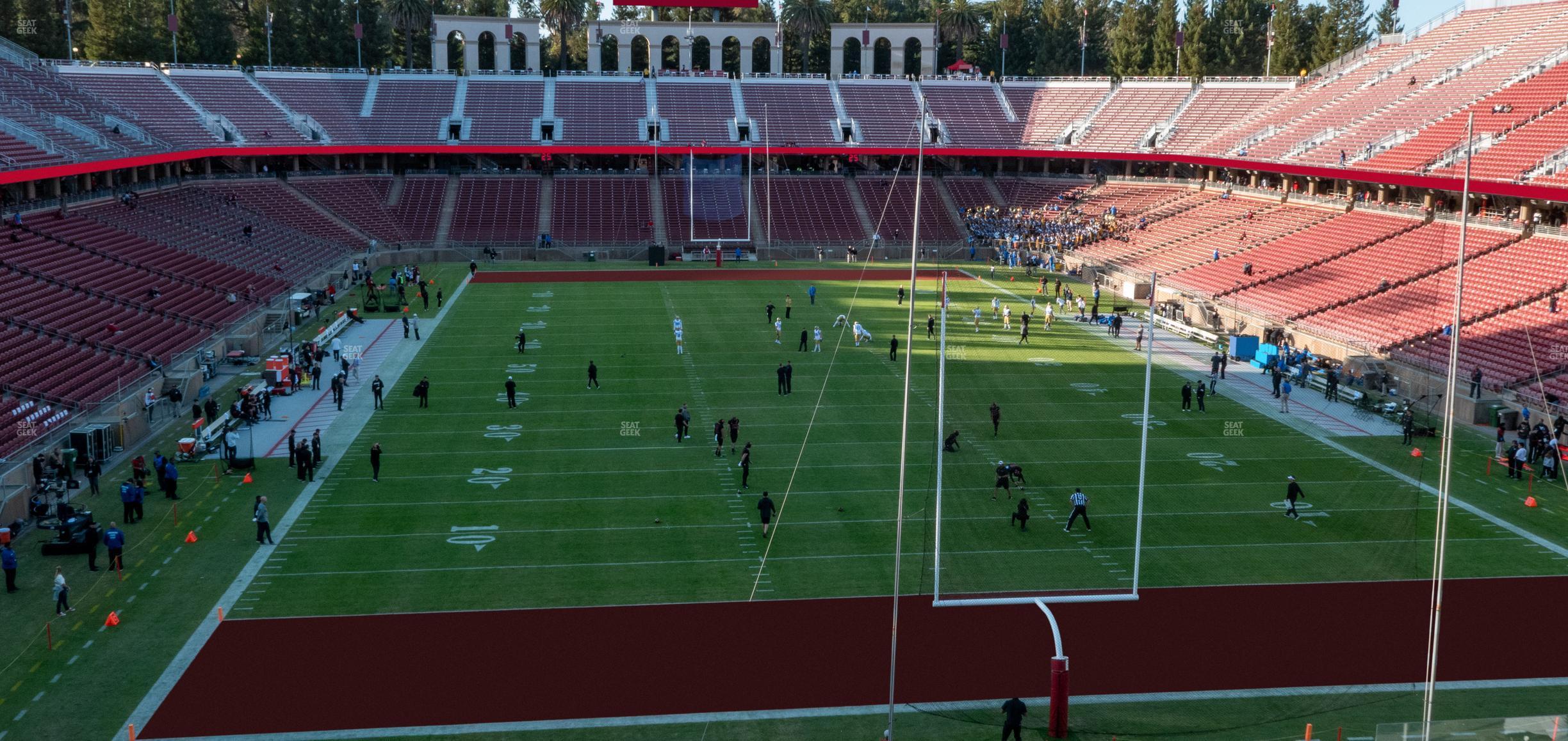 Seating view for Stanford Stadium Section 204