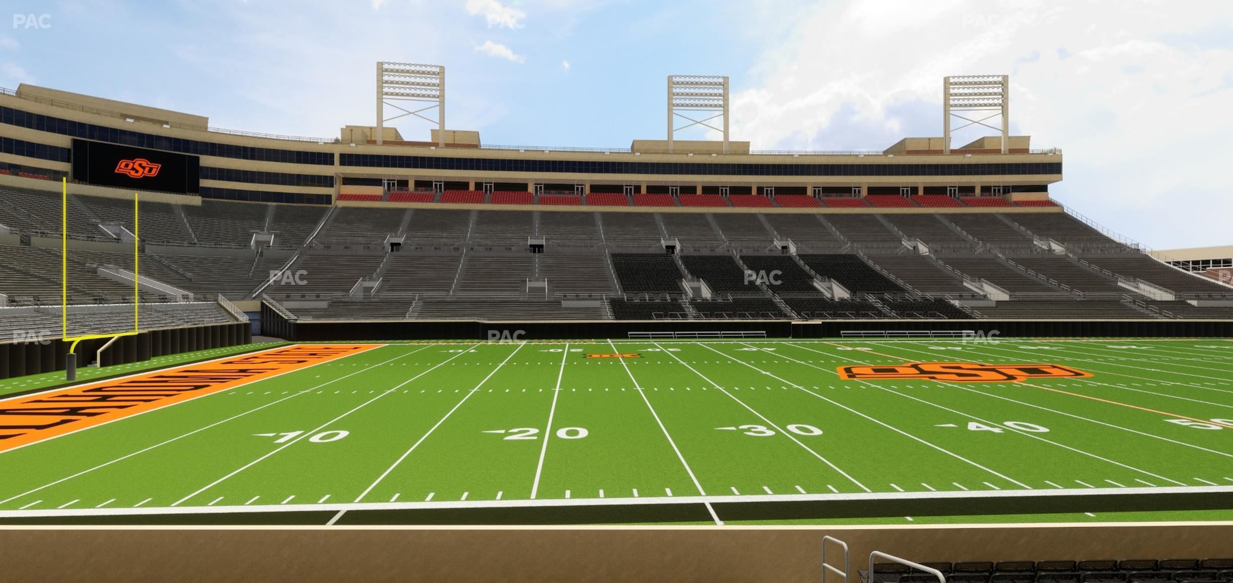 Seating view for Boone Pickens Stadium Section 7