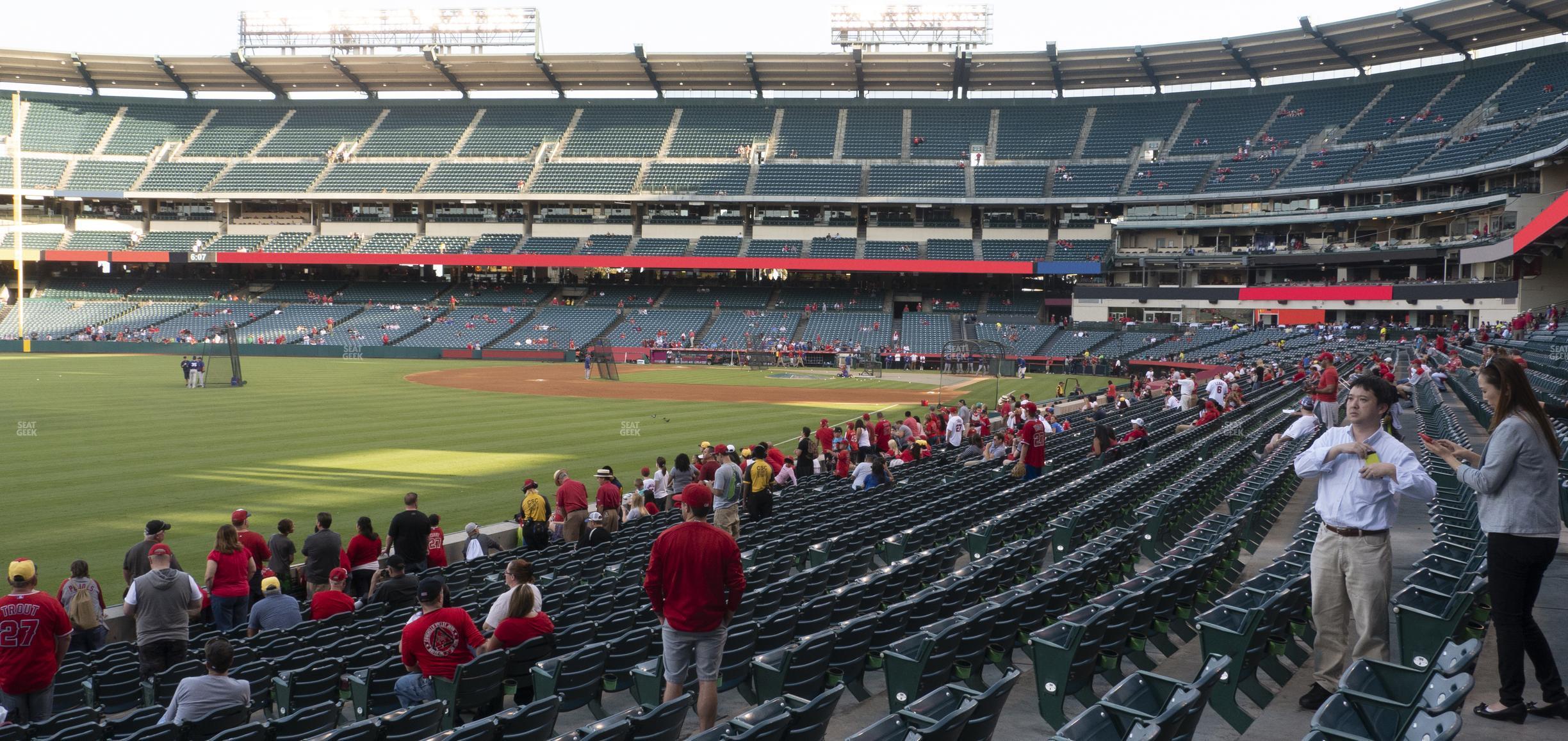 Seating view for Angel Stadium of Anaheim Section 104