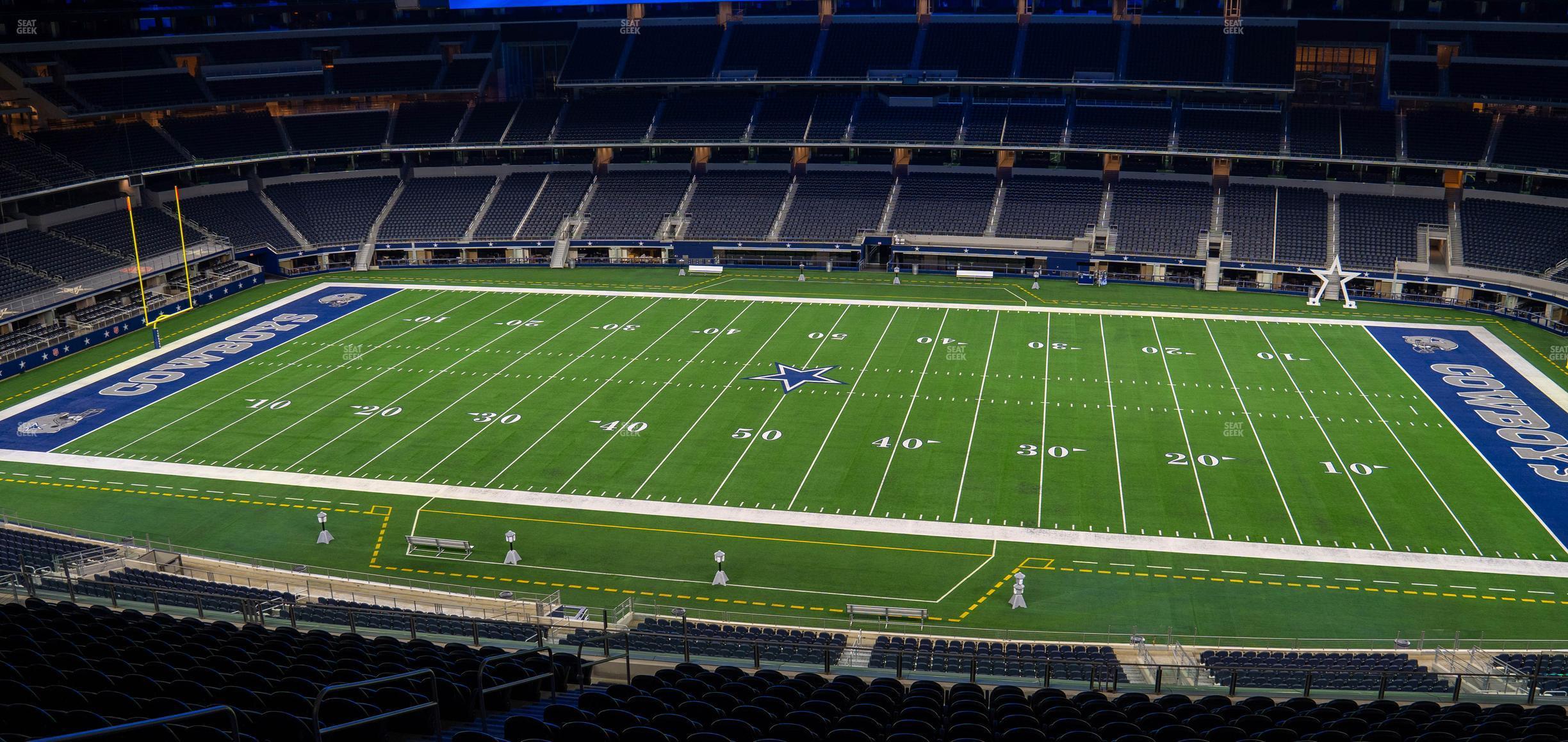 Seating view for AT&T Stadium Section Silver Suite 442