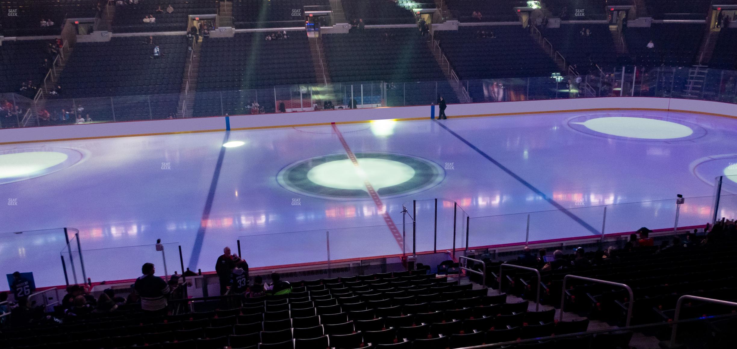 Seating view for Canada Life Centre Section 219