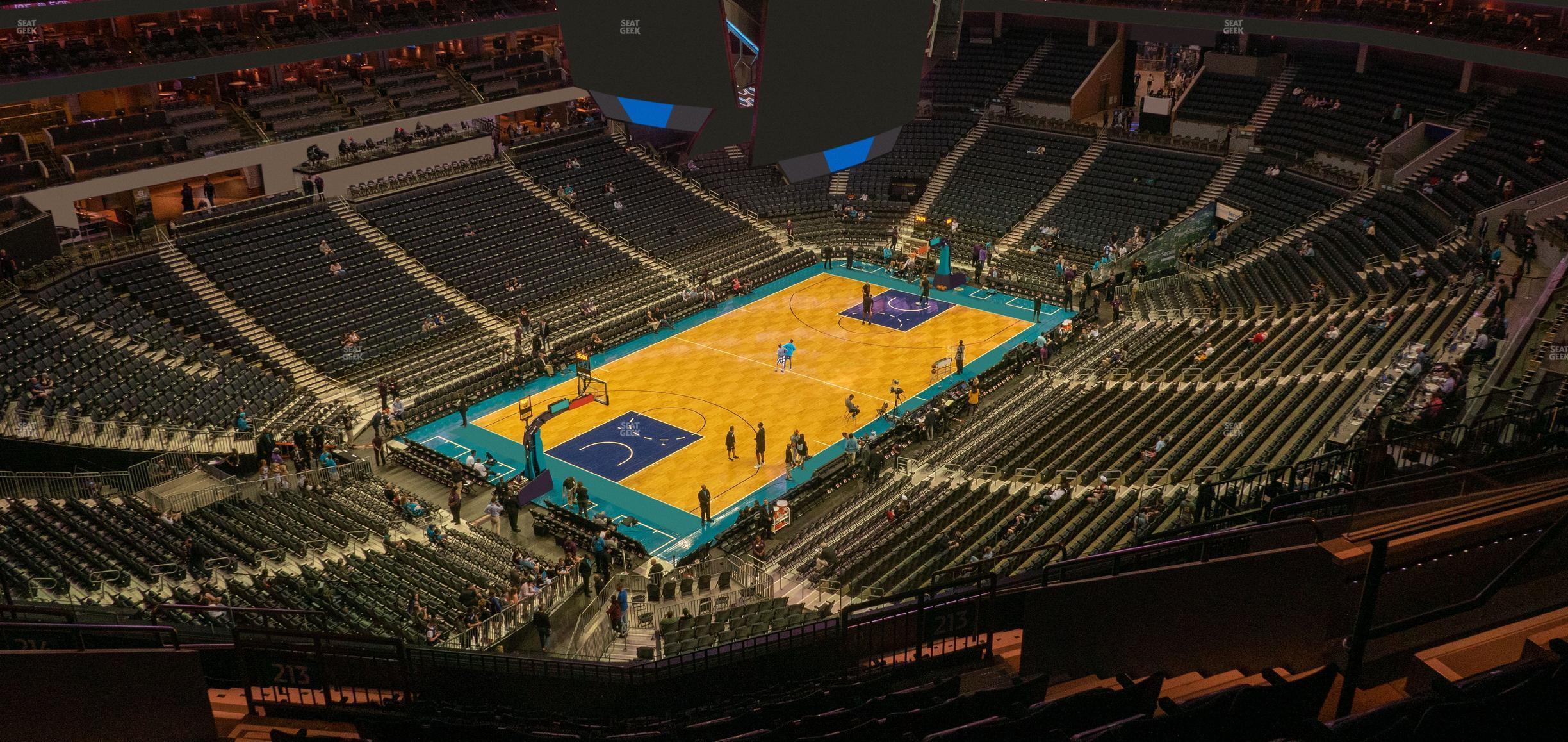 Seating view for Spectrum Center Section 213