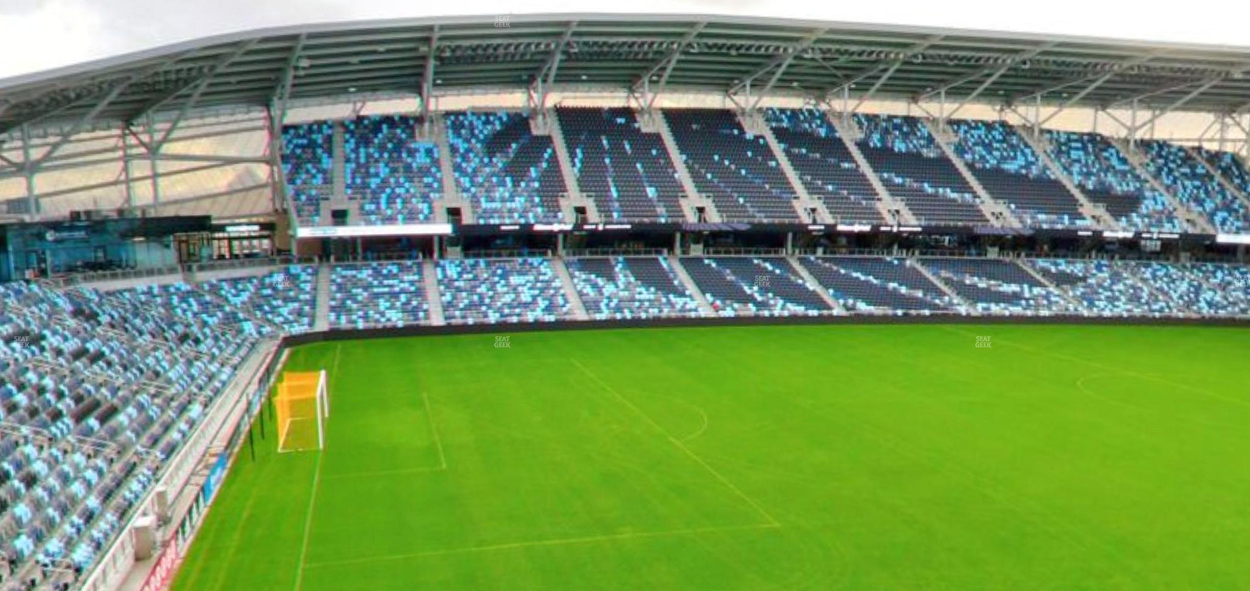 Seating view for Allianz Field Section 139