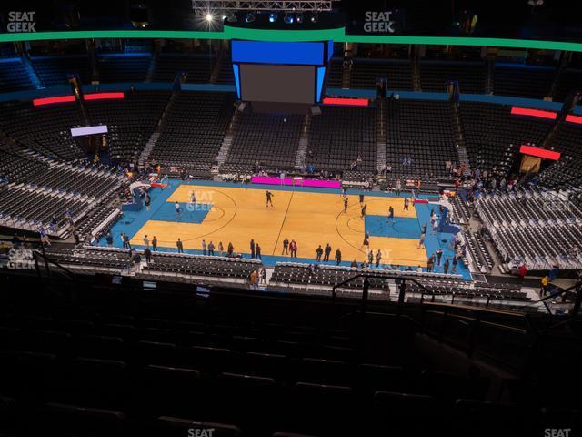 Seating view for Paycom Center Section 308