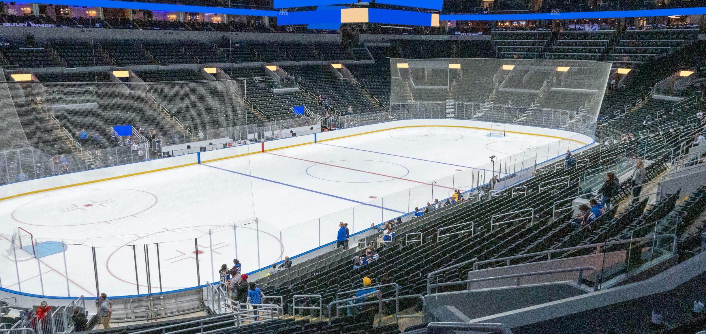 Seating view for Enterprise Center Section 119 Club