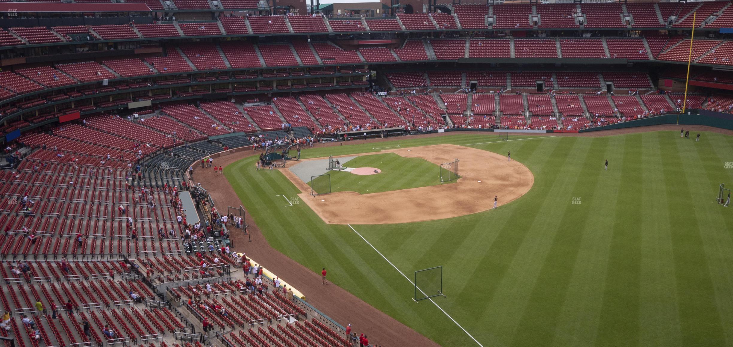 Seating view for Busch Stadium Section Right Field Pavilion 332