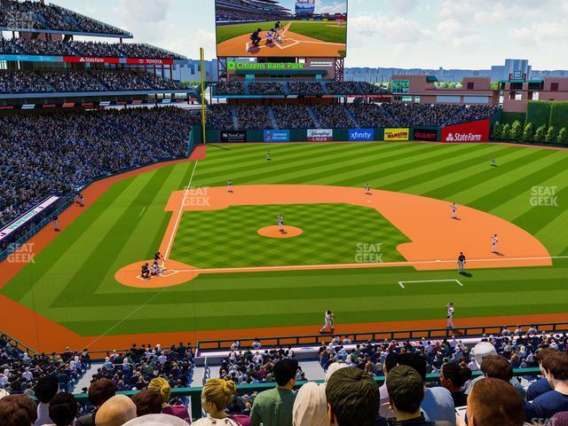 Seating view for Citizens Bank Park Section 217