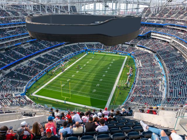 Seating view for SoFi Stadium Section 527