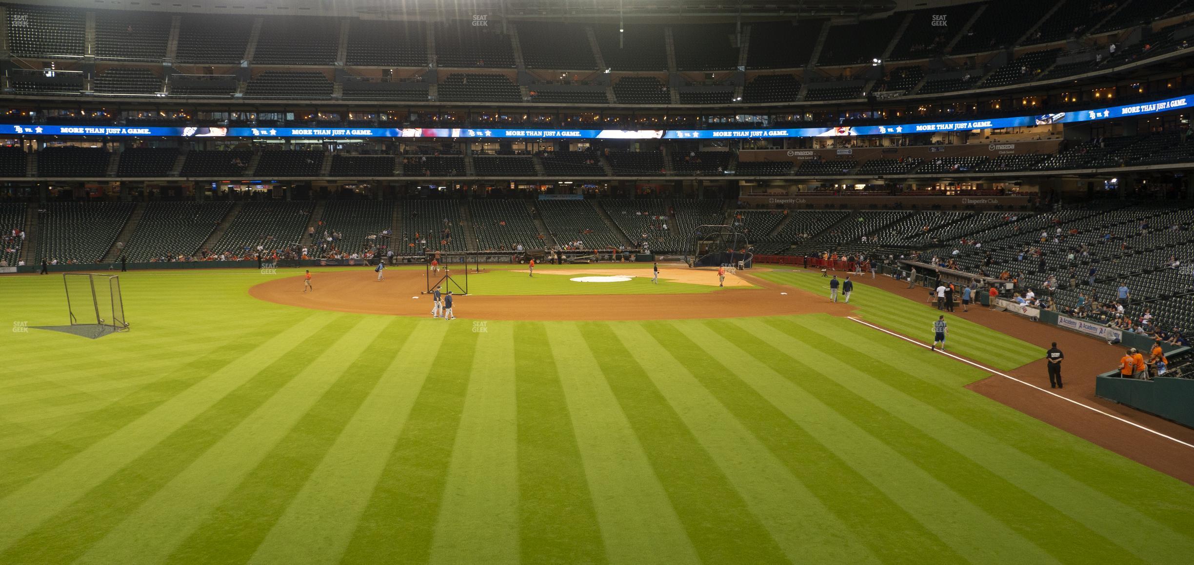 Seating view for Minute Maid Park Section 102