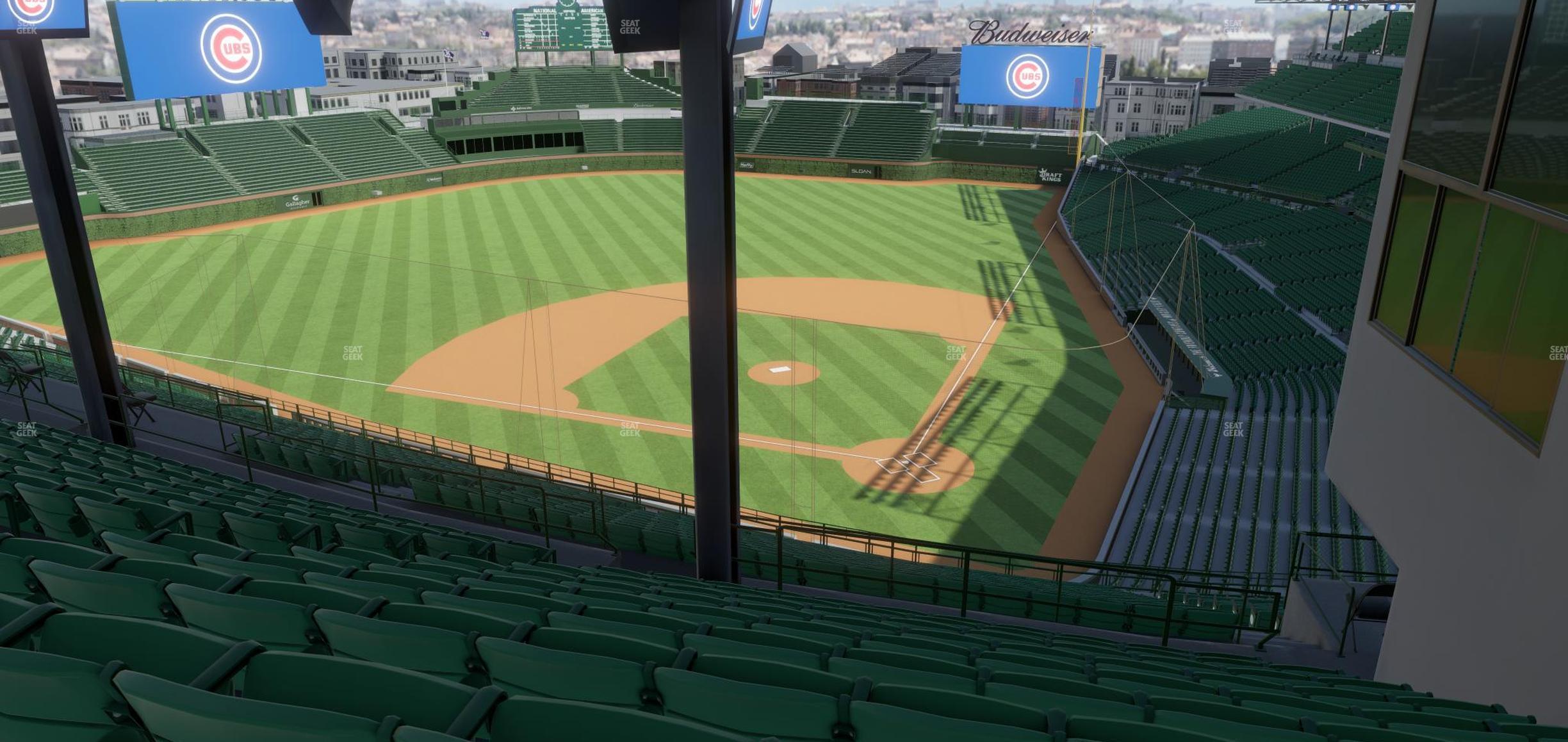 Seating view for Wrigley Field Section 415 Left