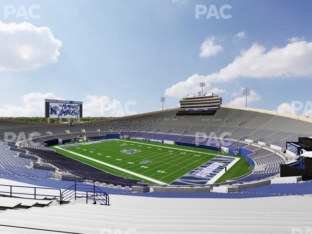 Seating view for Simmons Bank Liberty Stadium Section 116