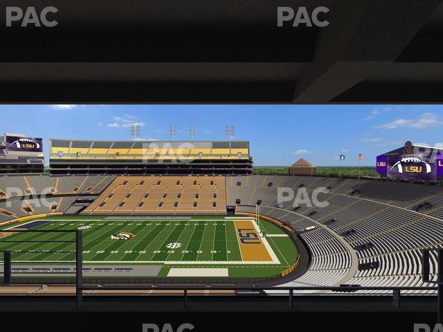 Seating view for Tiger Stadium Section Suite 205