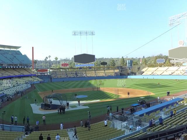 Seating view for Dodger Stadium Section 116 Lg