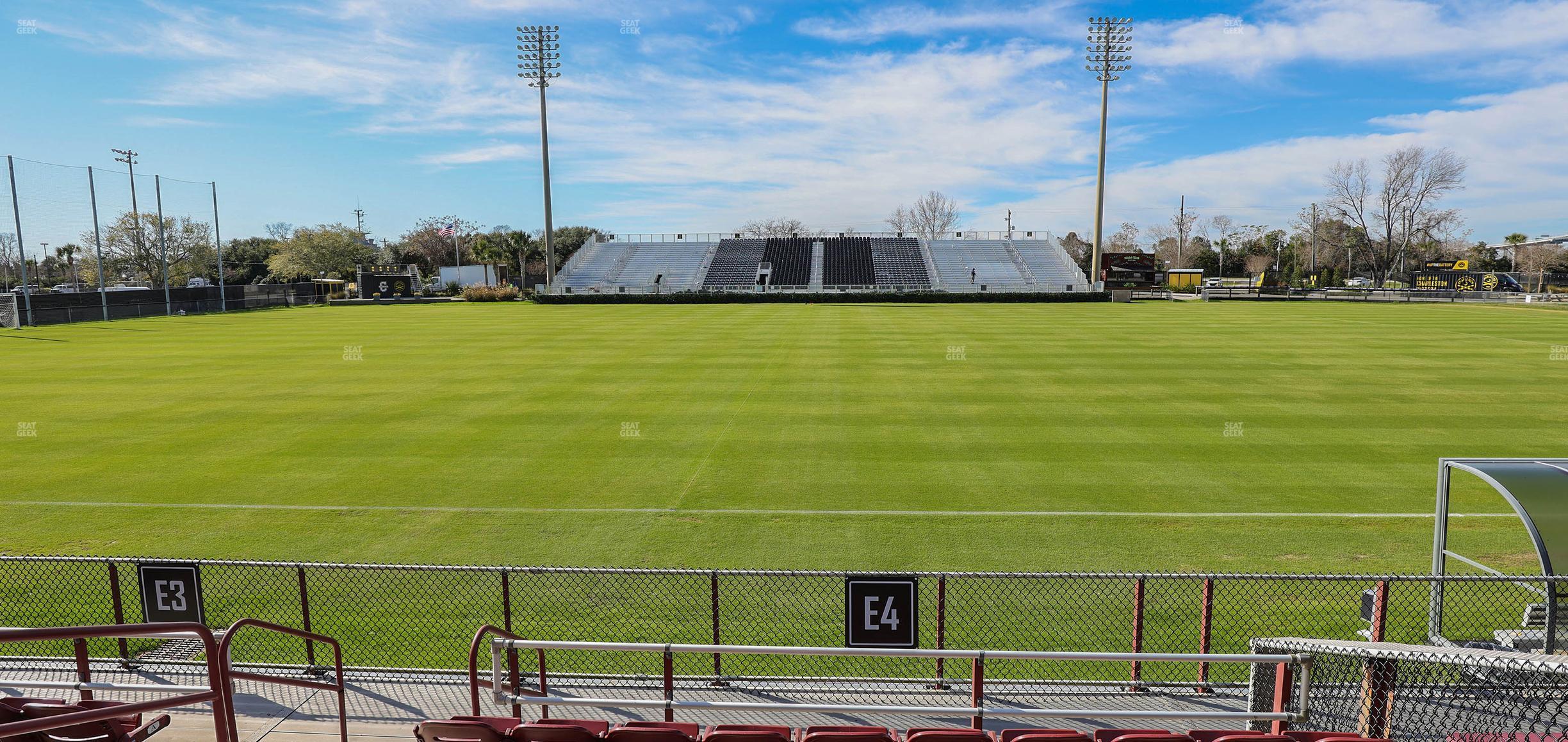 Seating view for Patriots Point Athletics Complex Section 112