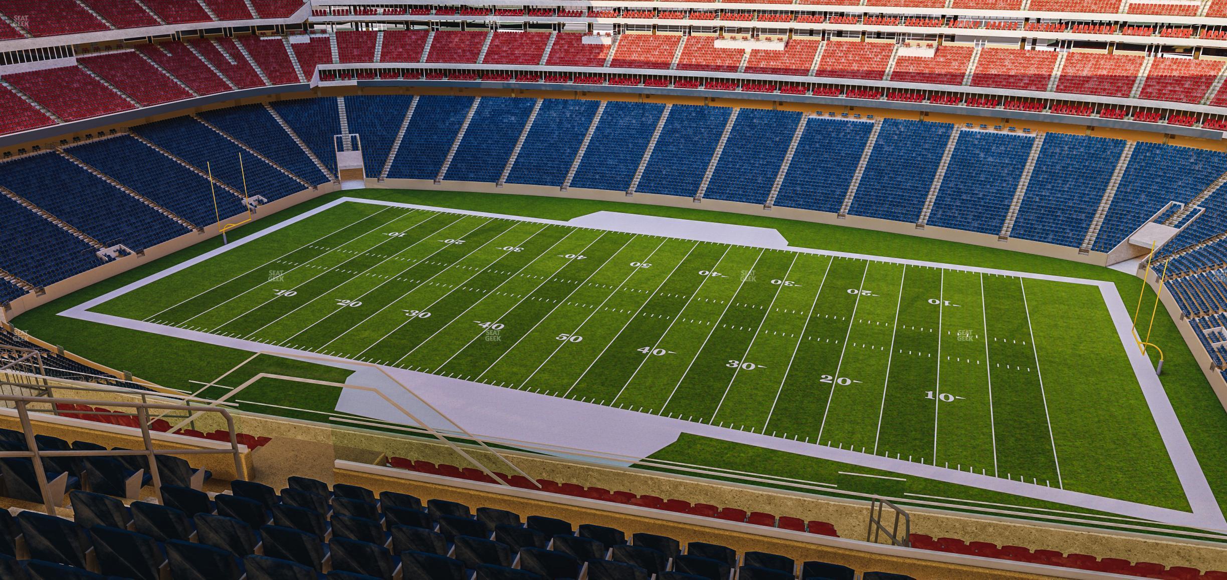 Seating view for NRG Stadium Section 632